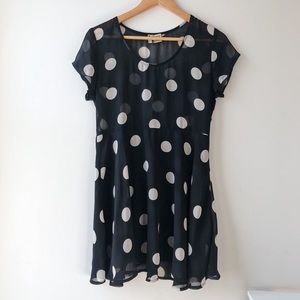 Show Me Your Mumu Polka Dot Dress S